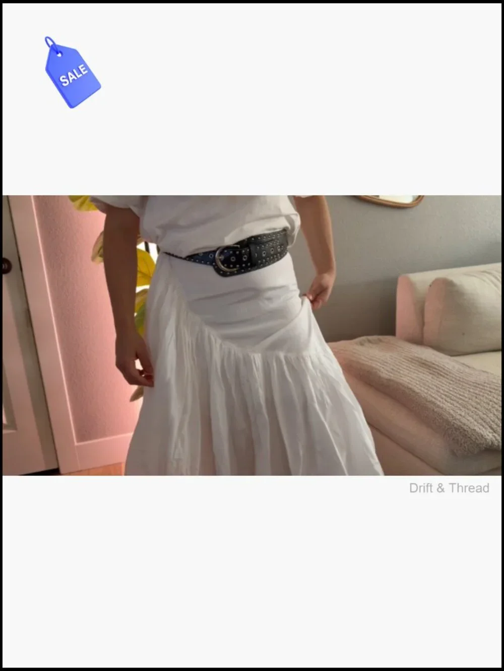 Chunky Studded Belt with Silver Rivets Punk Waist Belt for Jeans Dresses Concert